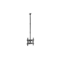 Cromad Soporte de Techo para TV de 32"-70" - Inclinable y Giratorio - Gestion de Cables - Peso Max 50kg - VESA 400x400mm