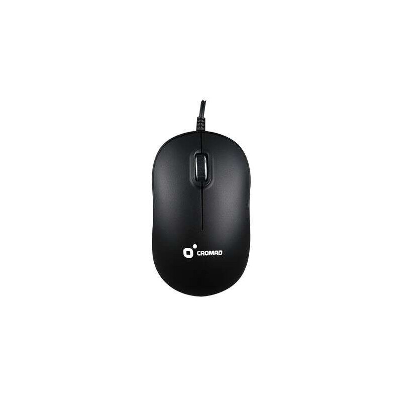 Mouse USB 2.0 Cromad X51 - 3 pulsanti - Uso ambidestro - Cavo da 1,50 m Mouse USB 2.0 Cromad X51 - 3 pulsanti - Uso ambidestro - Cavo da 1,50 m