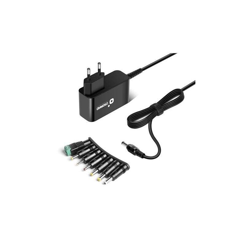 Caricabatterie Automatico Universale Cromad 24W - 8 Connettori Differenti Caricabatterie Automatico Universale Cromad 24W - 8 Connettori Differenti