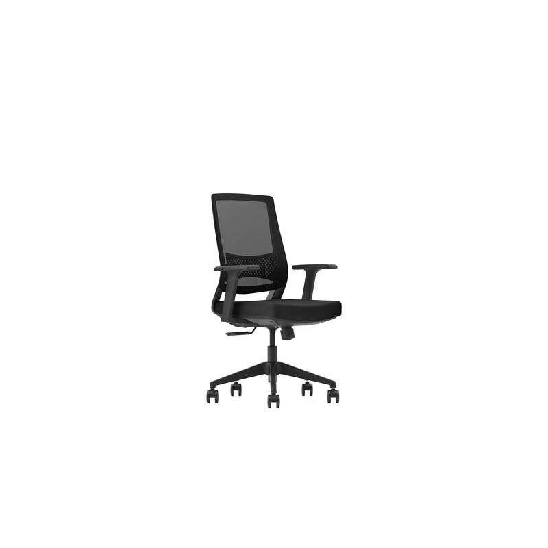 Cromad Gama Senior SE2000 Silla de Oficina - Piston de Gas de Grado 4 - Soporte Lumbar - Respaldo de Malla - Reposabrazos Fijos Cromad Gama Senior SE2000 Silla de Oficina - Piston de Gas de Grado 4 - Soporte Lumbar - Respaldo de Malla - Reposabrazos Fijos
