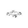 Supporto/Base Regolabile con Ruote Serie Cromad PRO per Frigorifero e Lavatrice - Colore Bianco