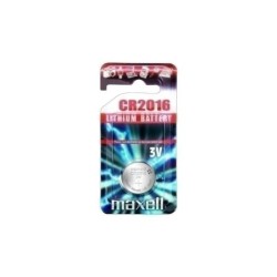 Maxell Confezione da 1 batteria a bottone al litio CR2016 3V
