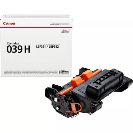 Cartuccia toner nero originale Canon 039H - 0288C001