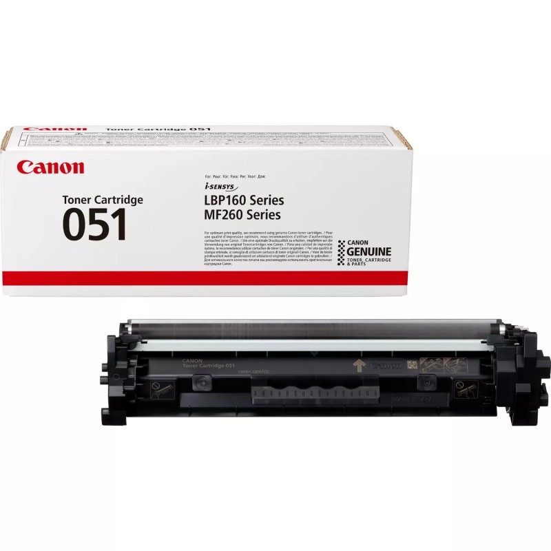 Cartuccia toner nero originale Canon 051 - 2168C002 Cartuccia toner nero originale Canon 051 - 2168C002