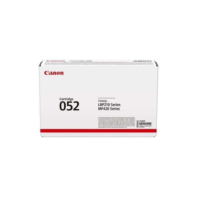 Cartuccia toner nero originale Canon 052 - 2199C002