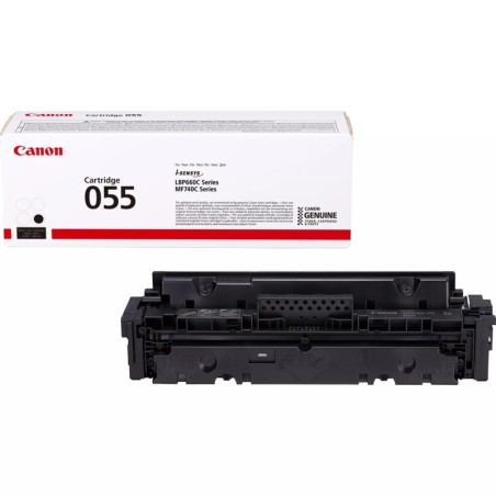 Cartuccia toner nero originale Canon 055 - 3016C002