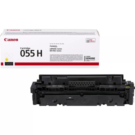 Cartuccia toner giallo originale Canon 055H - 3017C002