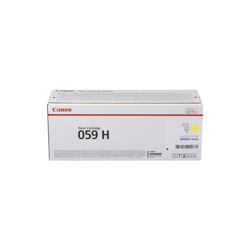 Cartuccia toner giallo originale Canon 059H - 3624C001