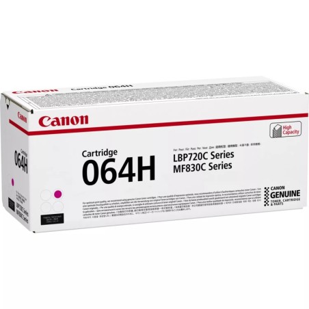 Cartuccia toner originale magenta Canon 064H - 4934C001