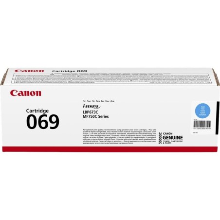 Cartuccia toner originale Canon 069 ciano - 5093C002