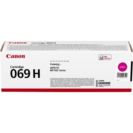 Cartuccia toner originale magenta Canon 069H - 5096C002