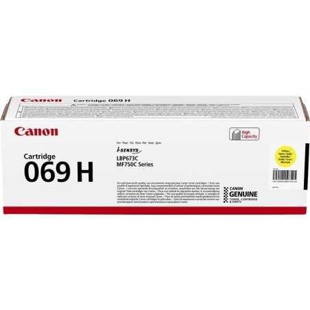 Cartuccia toner giallo originale Canon 069H - 5095C002