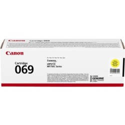 Cartuccia toner giallo originale Canon 069 - 5091C002