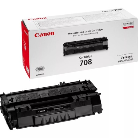 Cartuccia toner nero originale Canon 708 - 0266B002