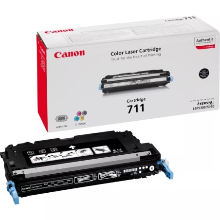 Cartuccia toner nero originale Canon 711 - 1660B002