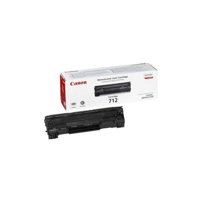 Cartuccia toner nero originale Canon 712 - 1870B002