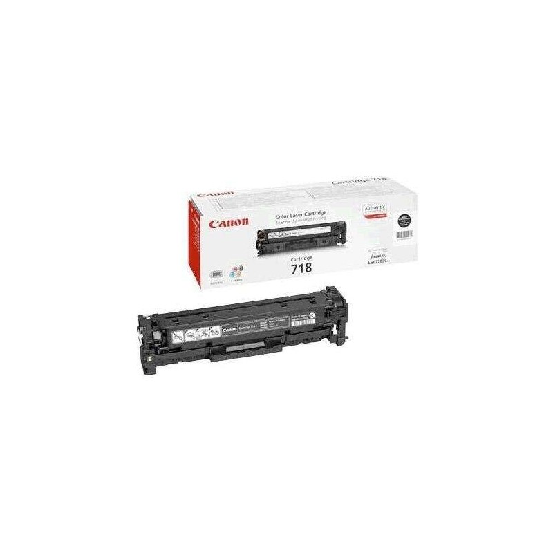 Cartuccia toner nero originale Canon 718 - 2662B002 Cartuccia toner nero originale Canon 718 - 2662B002