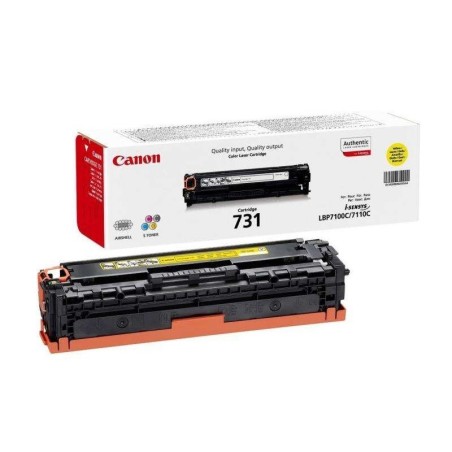 Cartuccia toner giallo originale Canon 731 - 6269B002