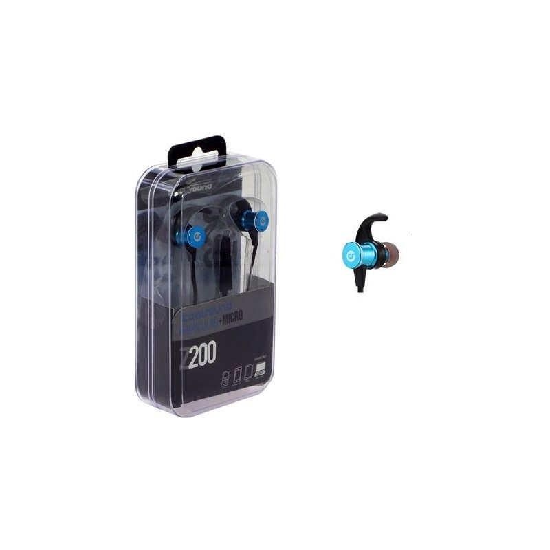 Coolsound Z200 Auriculares Intrauditivos con Microfono - Control de Volumen - Cable de 1.20m Coolsound Z200 Auriculares Intrauditivos con Microfono - Control de Volumen - Cable de 1.20m