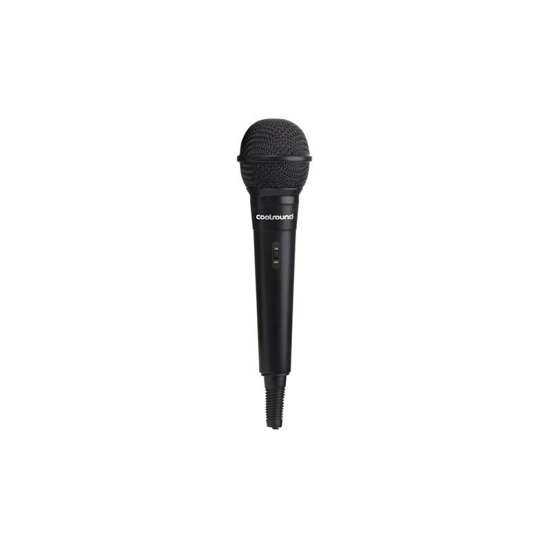 Coolsound Microfono para Karaoke - Conector 6.5mm - Interruptor On/Off - Cable de 5m Coolsound Microfono para Karaoke - Conector 6.5mm - Interruptor On/Off - Cable de 5m