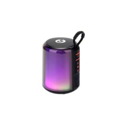 Coolsound Altavoz Bluetooth Light Boom 5W - Asa de Transporte - Efectos Luces LED - Color Negro