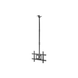 Aisens Soporte de Techo Giratorio - Inclinable - Extensible (TV 37"-80", 50Kg) - Color Negro