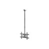 Aisens Soporte de Techo Giratorio - Inclinable - Extensible (TV 37"-80", 50Kg) - Color Negro