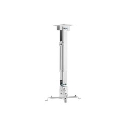 Aisens Soporte Universal Inclinable y Extensible de Techo/Pared para Proyector - Color Blanco