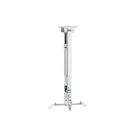 Aisens Soporte Universal Inclinable y Extensible de Techo/Pared para Proyector - Color Blanco