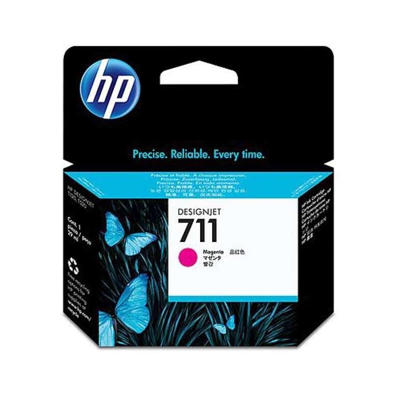 Cartuccia d'inchiostro originale magenta HP 711 - CZ131A Cartuccia d'inchiostro originale magenta HP 711 - CZ131A