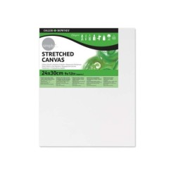 Daler Rowney Simply Canvas Frame 24x30 cm - Triple Primer - Grana media - 100% cotone privo di acidi - 250 g