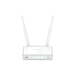 Access Point Wireless N D-Link - Porta RJ45 - 2 Antenne Esterne - Pulsante WPS - Colore Bianco