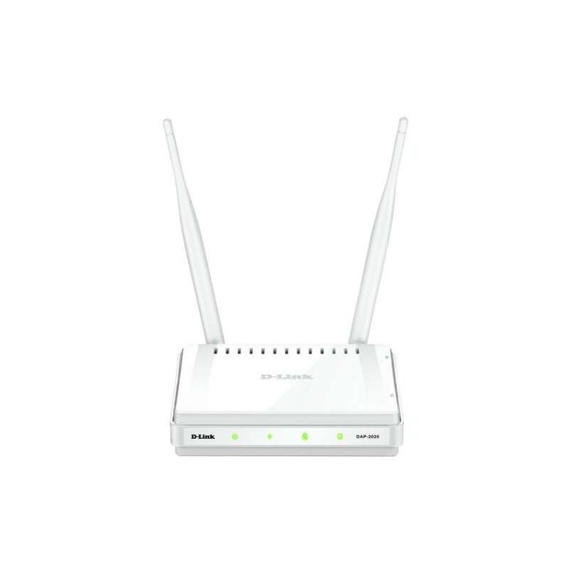 Access Point Wireless N D-Link - Porta RJ45 - 2 Antenne Esterne - Pulsante WPS - Colore Bianco Access Point Wireless N D-Link - Porta RJ45 - 2 Antenne Esterne - Pulsante WPS - Colore Bianco