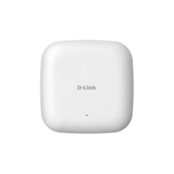 D-Link Punto de Acceso Empresarial WiFi AC1300 Wave 2 PoE- 5 GHz/2.4 GHz - Tasa de Transferencia Max. 1000 Mbps - Puerto RJ45