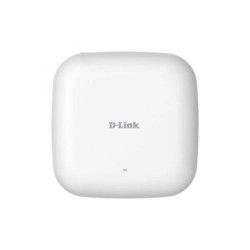D-Link Punto de Acceso Empresarial WiFi AC1200 PoE - 5 GHz/2.4 GHz - Velocidad hasta 1200 Mbps - Puerto RJ45