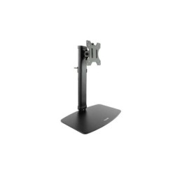 Tooq Soporte de Mesa para Monitor de 17"-27" - Gestion de Cables - Peso Max 6Kg - VESA 100X100mm - Color Negro