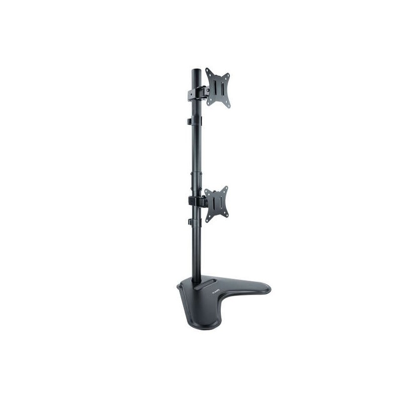Tooq Soporte de Mesa para 2 Monitores en Vertical de 17"-32" - Giratorio e Inclinable - Peso Max 9kg x Brazo - VESA 100x100mm Tooq Soporte de Mesa para 2 Monitores en Vertical de 17"-32" - Giratorio e Inclinable - Peso Max 9kg x Brazo - VESA 100x100mm