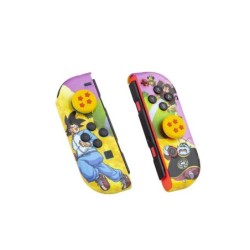 FR-TEC Combo Pack Custodia rigida protettiva per Joycon + Grip per migliorare la presa delle dita Dragon Ball Super - Vari color