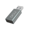 Adattatore DCU Tecnologic da USB 3.0 a USB Tipo C in alluminio - Colore metallo