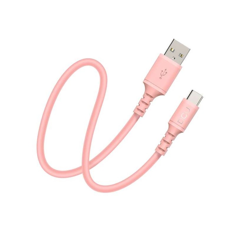 DCU Tecnologic Conexion USB Tipo C - USB a 2.0 - 1m - Color Rosa DCU Tecnologic Conexion USB Tipo C - USB a 2.0 - 1m - Color Rosa
