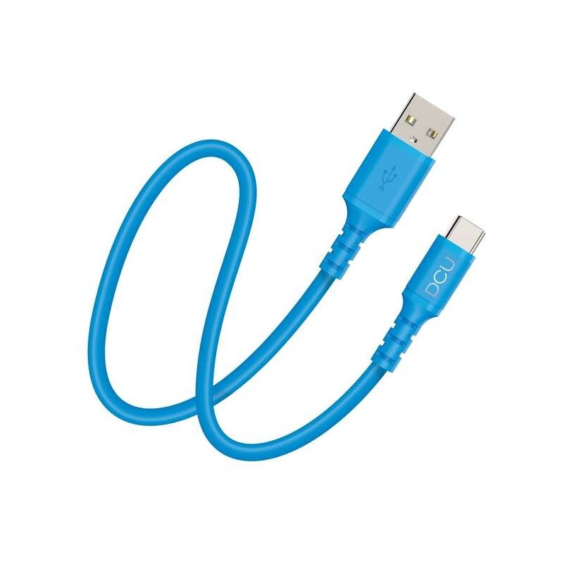 DCU Tecnologic Conexion USB Tipo C - USB a 2.0 - 1m - Color Azul DCU Tecnologic Conexion USB Tipo C - USB a 2.0 - 1m - Color Azul