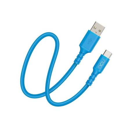 DCU Tecnologic Conexion USB Tipo C - USB a 2.0 - 1m - Color Azul