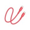 DCU Tecnologic Conexion USB Tipo C - USB Tipo C - 1m - Color Rojo