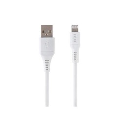Cavo Lightning DCU Tecnologic - 1m - Connettore C89 - Conduttore in Rame - Colore Bianco