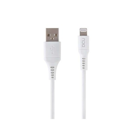 Cavo Lightning DCU Tecnologic - 1m - Connettore C89 - Conduttore in Rame - Colore Bianco