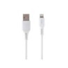Cavo Lightning DCU Tecnologic - 1m - Connettore C89 - Conduttore in Rame - Colore Bianco