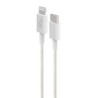 Cavo USB Tipo C a Lightning DCU Tecnologic - 1 m - Connettori durevoli - Colore bianco