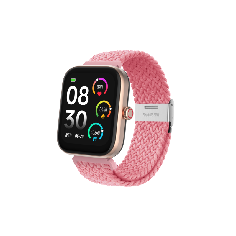 Smartwatch DCU Tecnologic Los Angeles - Elegante e Funzionale - 22 Modalità Sportive - Resistente all'Acqua - Colore Oro Smartwatch DCU Tecnologic Los Angeles - Elegante e Funzionale - 22 Modalità Sportive - Resistente all'Acqua - Colore Oro