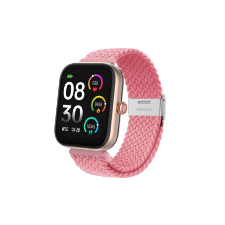 Smartwatch DCU Tecnologic Los Angeles - Elegante e Funzionale - 22 Modalità Sportive - Resistente all'Acqua - Colore Oro