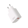 Caricabatterie compatto USB 3.0 DCU Tecnologic 18W - Ricarica rapida - Colore bianco